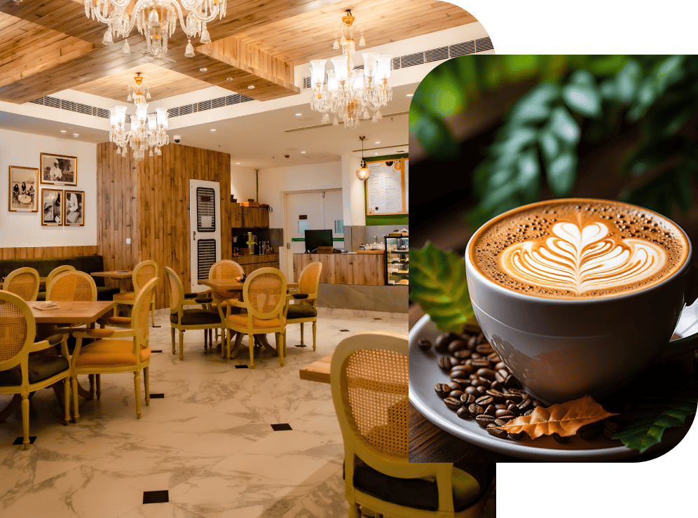 Best Airport Cafe in Lucknow Airport Brio Art Cafe